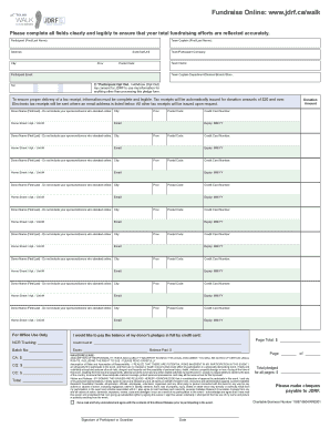 blank pledge forms