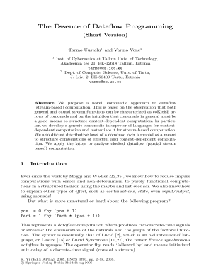Fillable Online dataflow programming unity3d form Fax Email Print ...