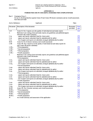 Completeness Check: Evaluation Form 2 -for use in checking that ... - ec europa