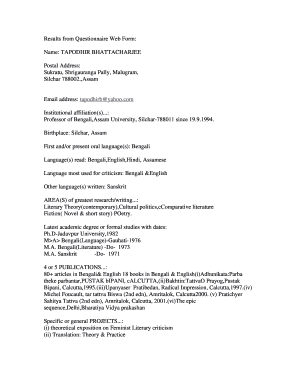Form preview