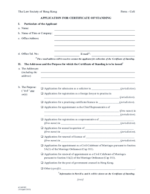Fillable Online Form - CoS Fax Email Print - pdfFiller