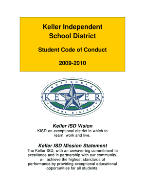 Keller ISD Student Code of Conduct