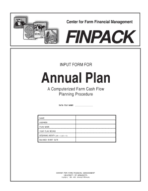monthly cash flow plan