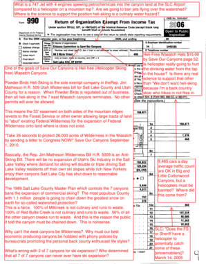 Form 990 Return of Organization Exempt From Income Tax