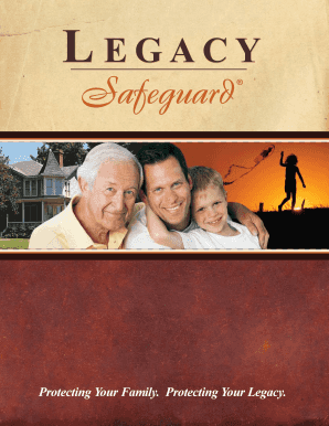 legacy safeguard brochure form