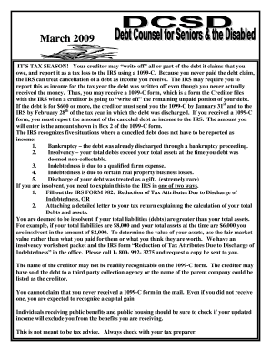 IRS 1099-C Form Guide