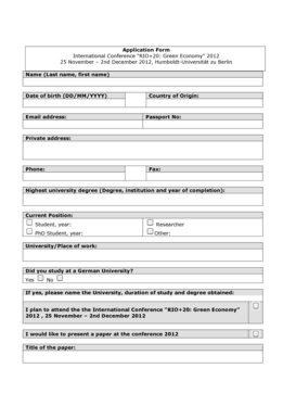 Form preview