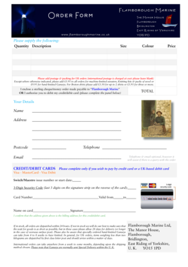 Order Form