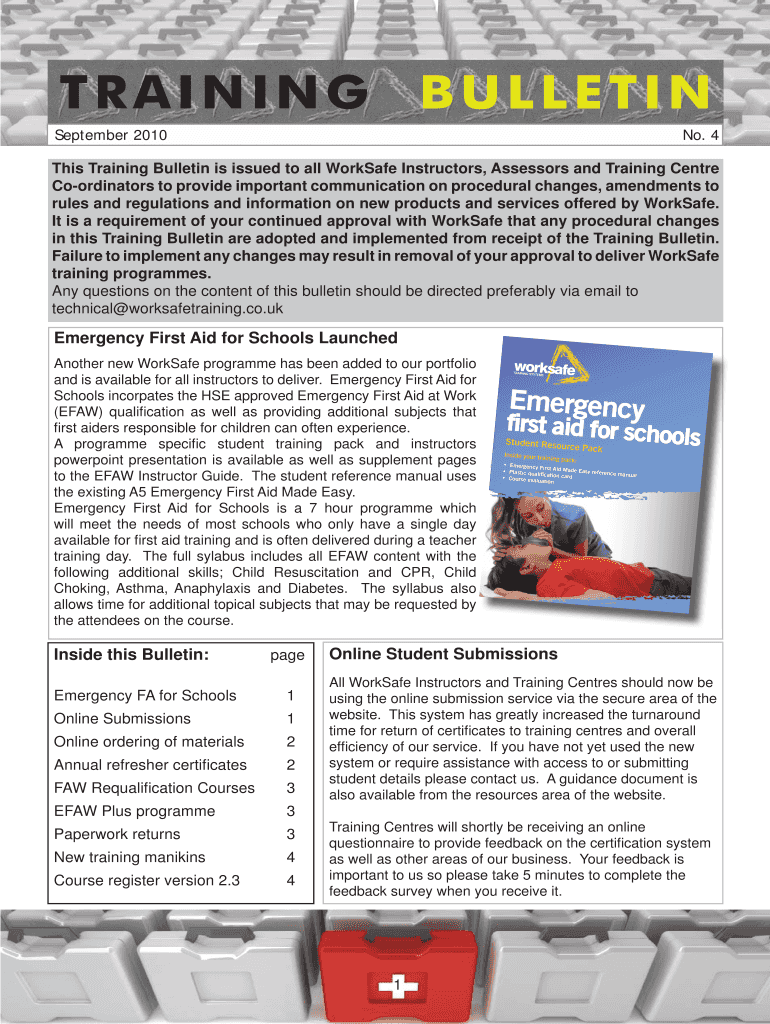 will provide on the job training to obtain food handling certificate