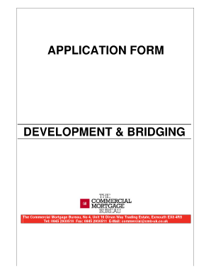 Commercial Mortgage Application Form