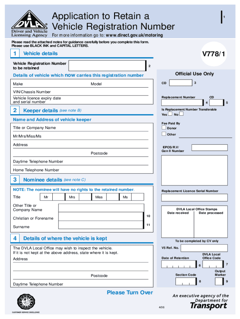 v778 form download Preview on Page 1.
