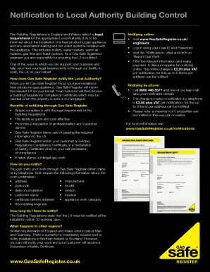 Gas safe form fillable pdf uk