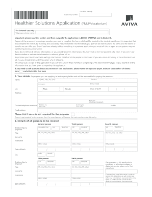 Healthier Solutions Application