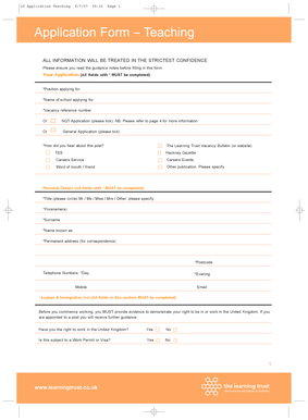 Form preview