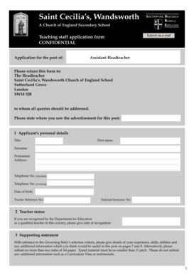 Interactive Form - The TES - tes co