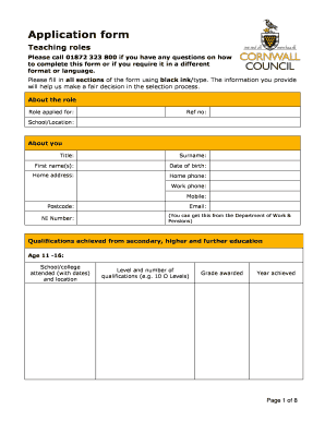 Form preview
