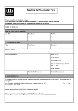 Form preview