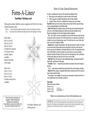 printable paper pricking patterns with instructions