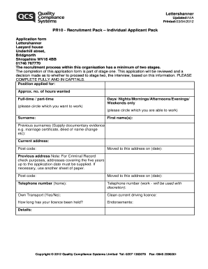 Form preview
