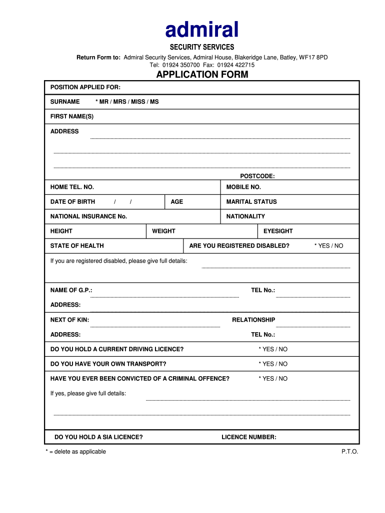 Admiral Security Virtual Office Login Fill Online Printable 