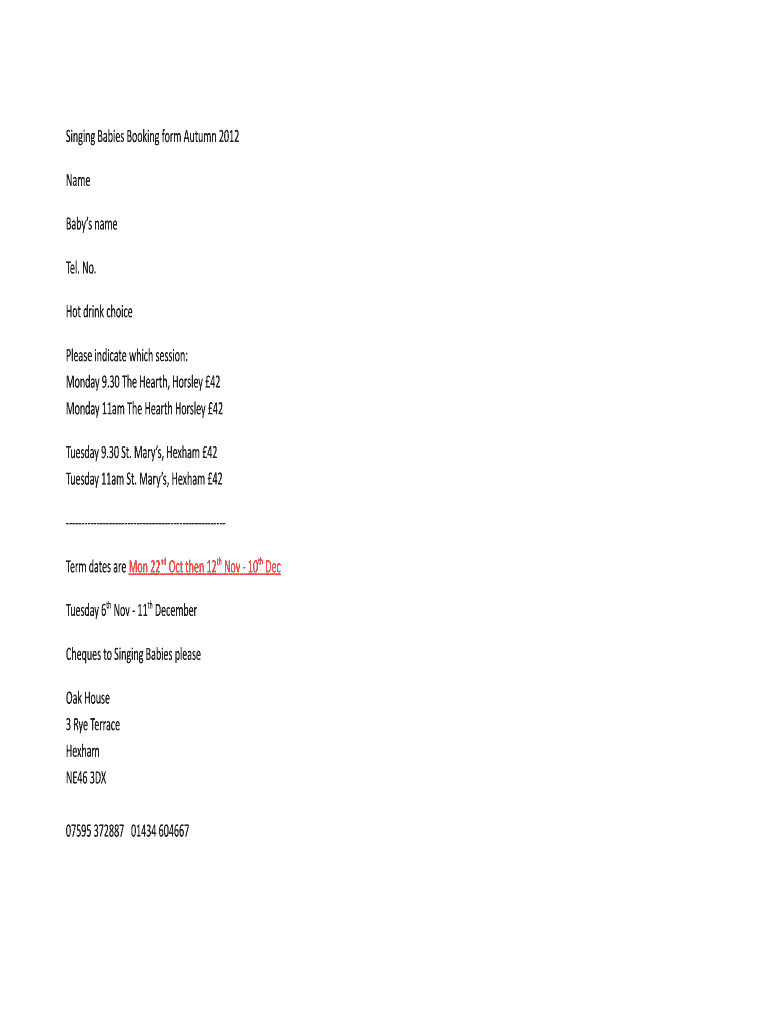 Form preview