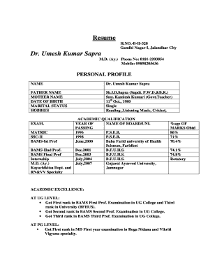 Form preview