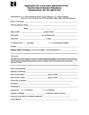 Form preview