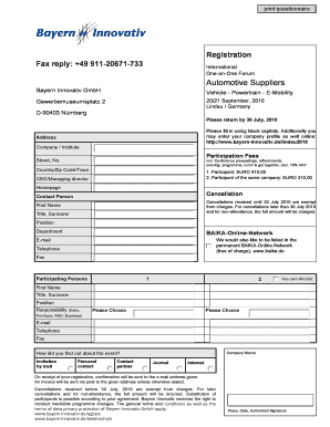 Form preview
