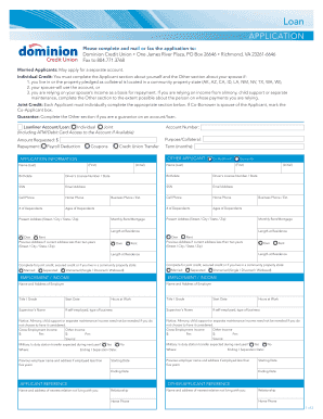 Loan Application Form