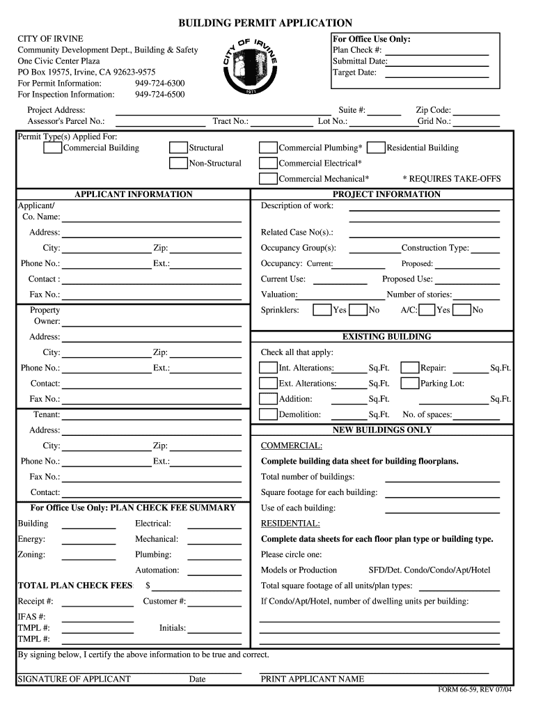 Building permit forms: Fill out & sign online | DocHub
