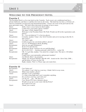 Hotel Registration Form