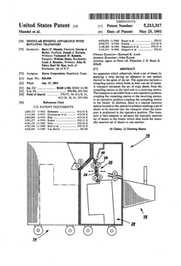 Modular binding apparatus with rotating transport - books google