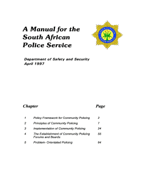 south african police service advertisement form