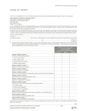 2012 RMI Proxy Form