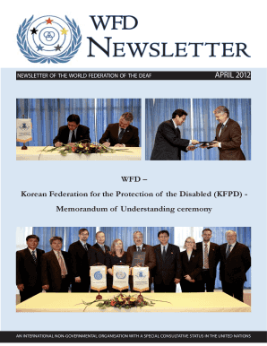 WFD Newsletter April 2012.indd