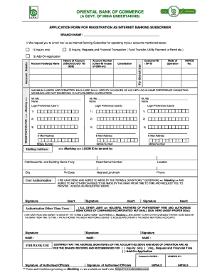 corporate internet banking form pnb