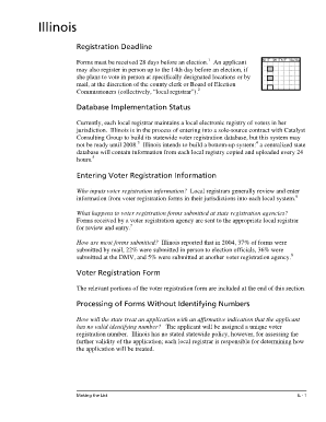 Illinois Voter Registration Application
