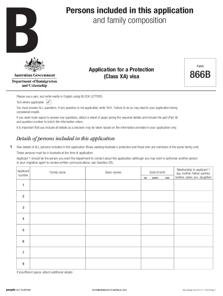 Form 866 Fill Out Sign Online DocHub