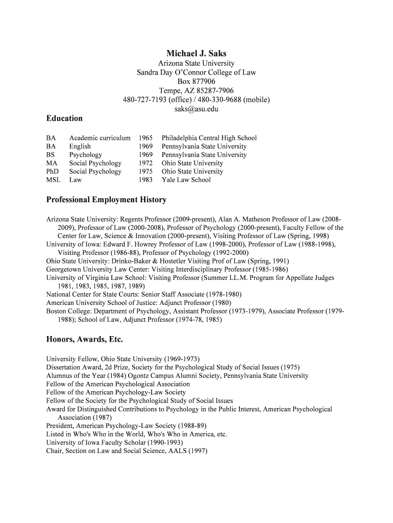 Sandra Day O'Connor College of Law - Arizona State University Preview on Page 1
