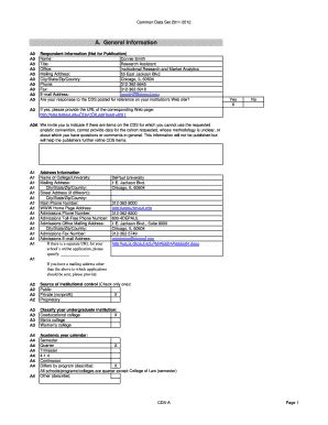 Common Data Set 2011-2012