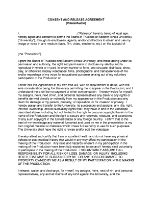 Consent and Release Agreement