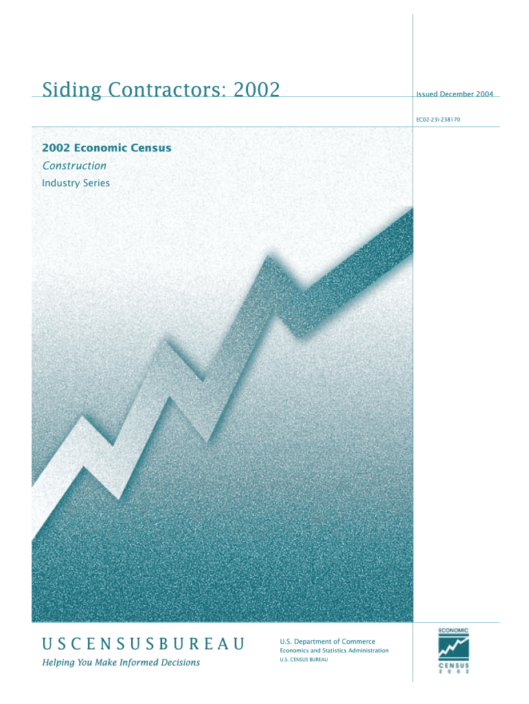 Siding Contractors - Census Bureau - census Preview on Page 1