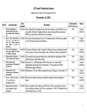 ty2012 mef ats and production call log 12-14-12.doc - irs