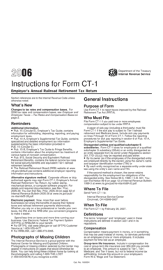 Instructions for Form CT-1