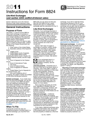 2011 Instructions for Form 8824