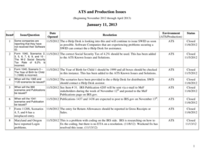 ty2012 mef ats and production call log 1-11-13.doc - irs