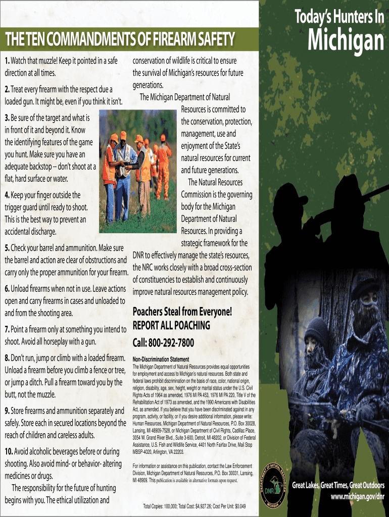 Today's Hunters - State of Michigan Preview on Page 1