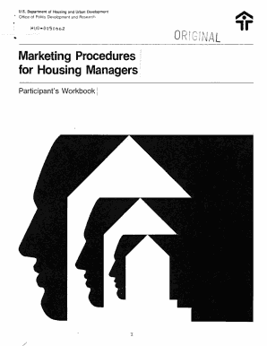 Marketing Procedures for Housing Managers ... - HUD User - huduser