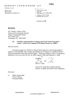 Petition to Reduce Rail Congestion in Chicago