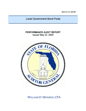 Local Government Bond Pools - MyFlorida.com